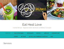 Tablet Screenshot of eatheallove.com
